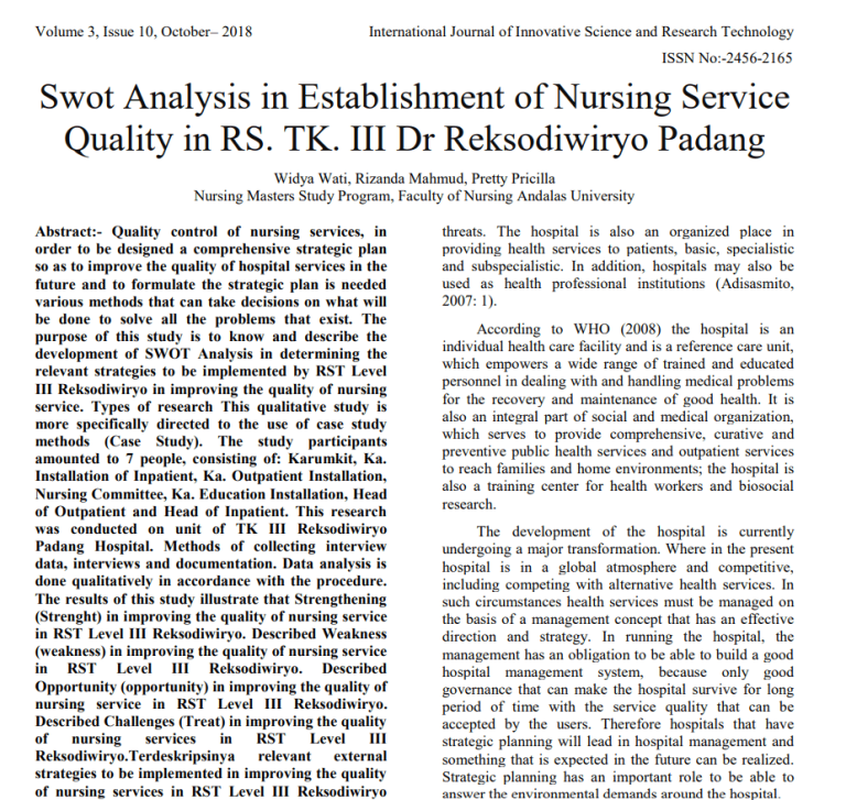 7-practical-nursing-swot-analysis-examples-in-pdf-templates-show