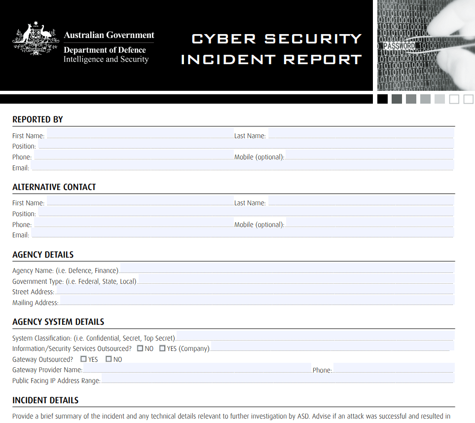 18+ Printable Security Incident Report Examples PDF - Templates Show