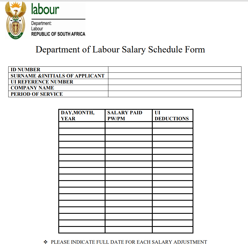 12 Professional Salary Schedule Templates [EXCEL & PDF] - Templates Show