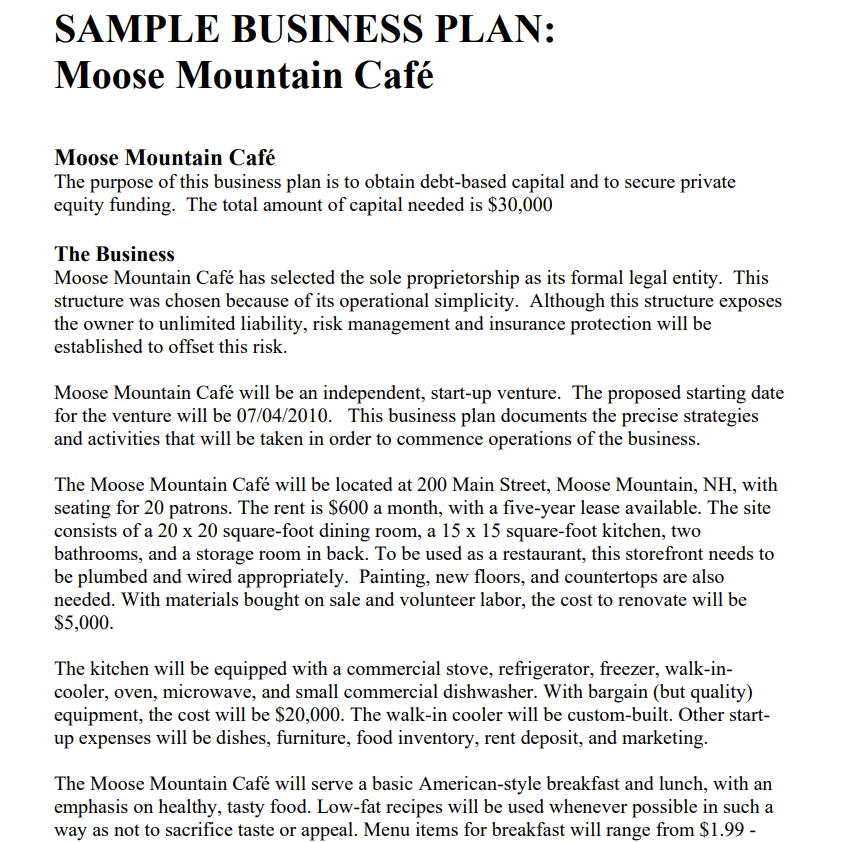 8+ Sample Coffee Shop Business Plan Templates - Templates Show