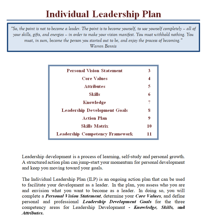 10+ BEST Leadership Development Plan Templates [PDF & WORD] - Templates ...